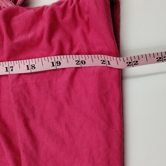 J Crew top blouse pink size medium crushed velvet tie long sleeve crop V-neck - Picture 12 of 12